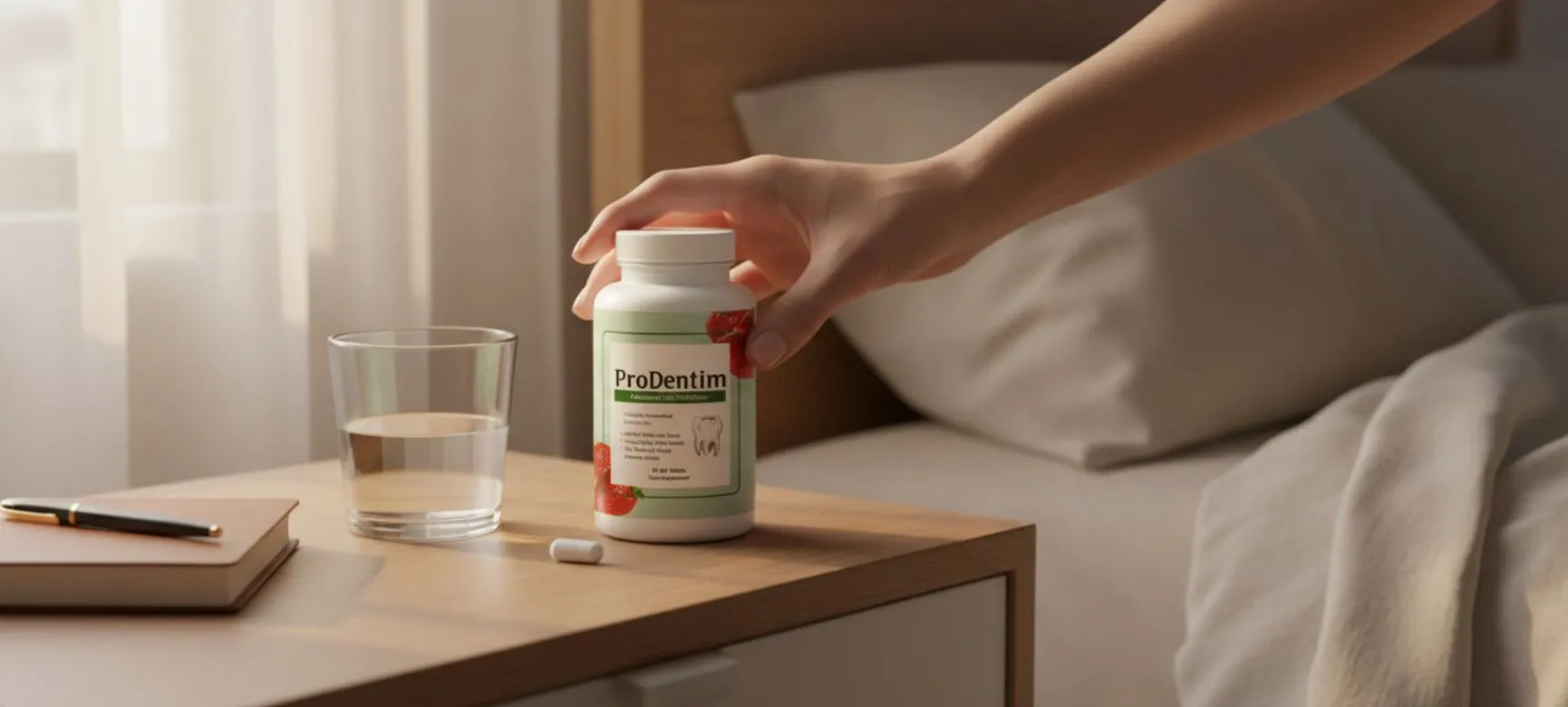 ProDentim oral probiotic supplement for healthy gums and teeth