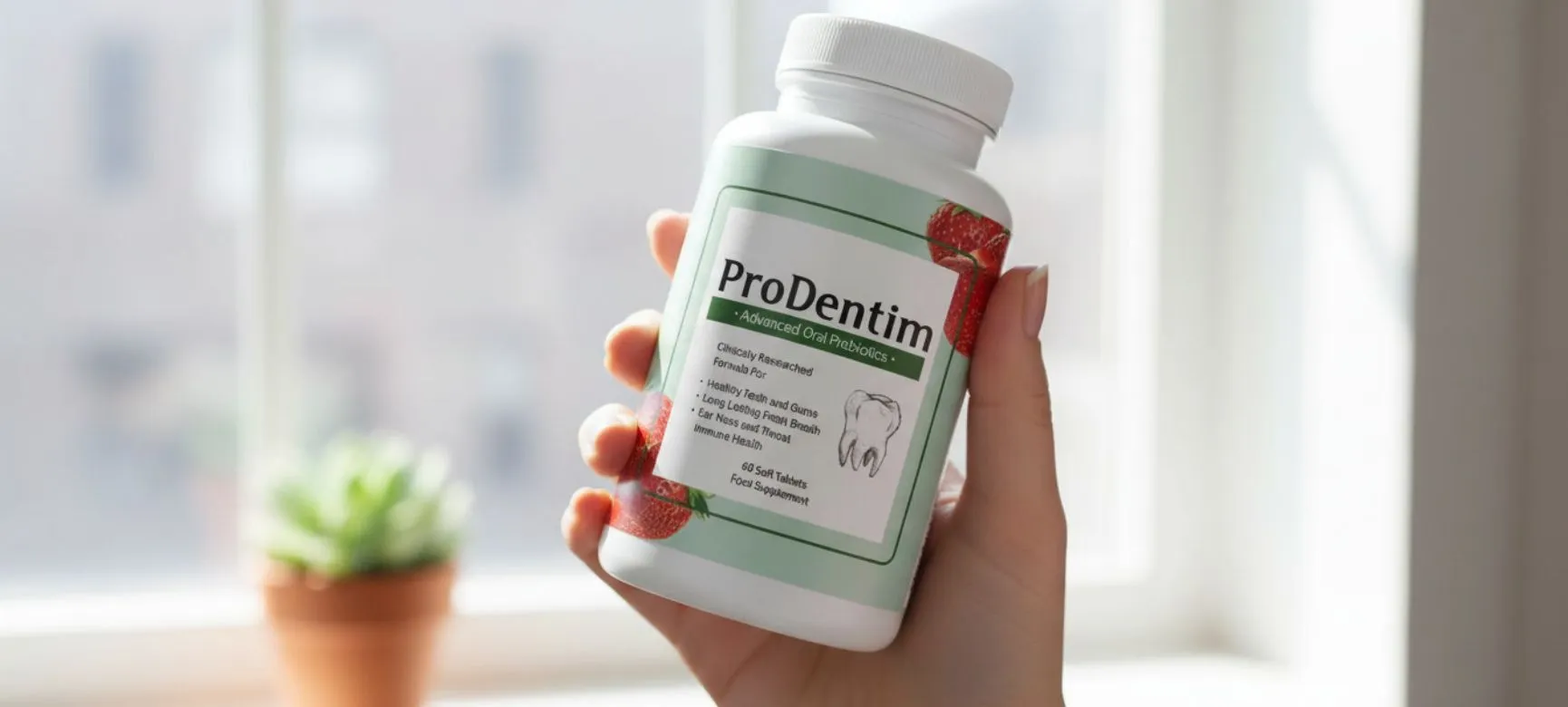 Natural oral health support with ProDentim