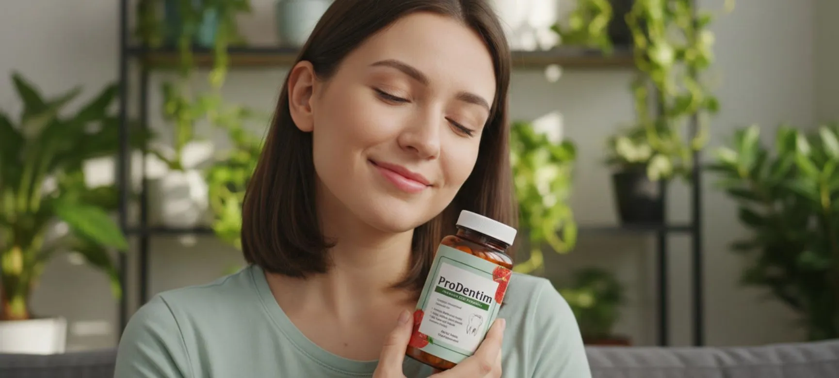 ProDentim oral health supplement bottle and chews